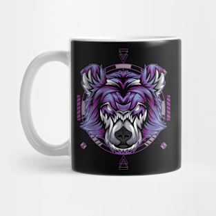 bear head miror Mug